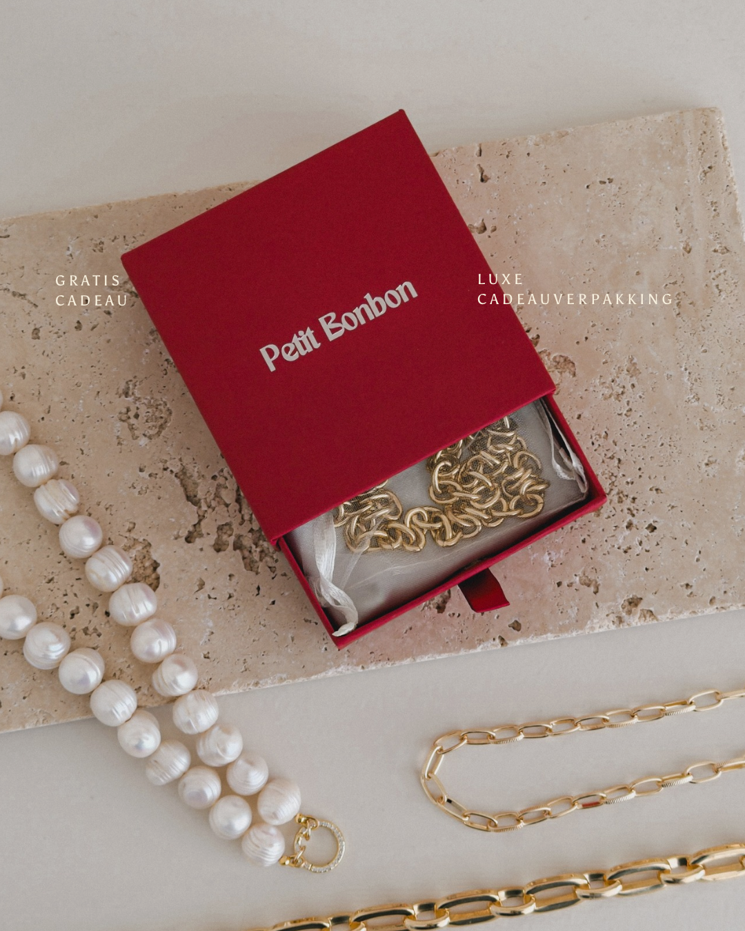 1 gratis luxe cadeauverpakking