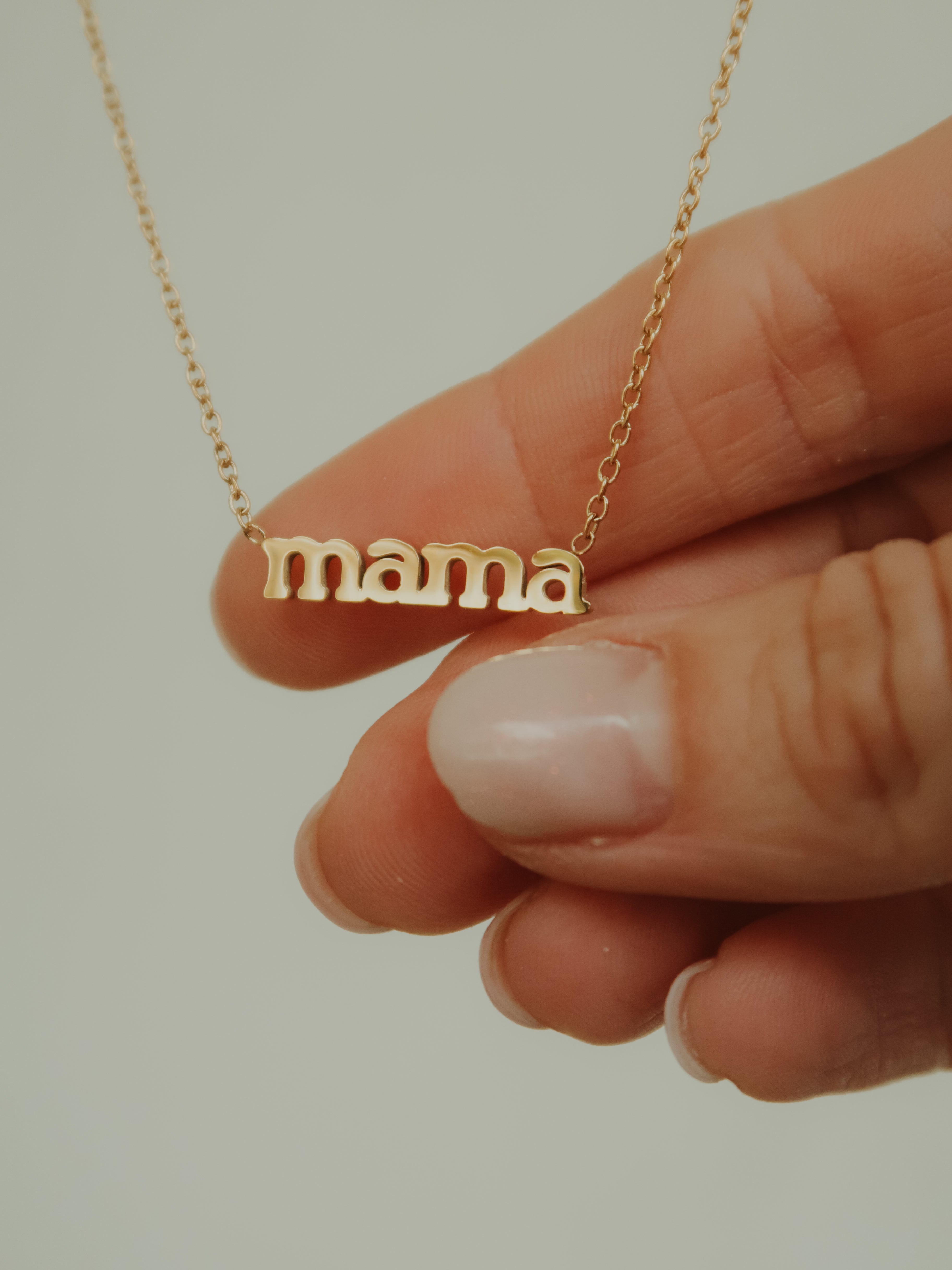 'mama' halsketting - gratis vanaf €100