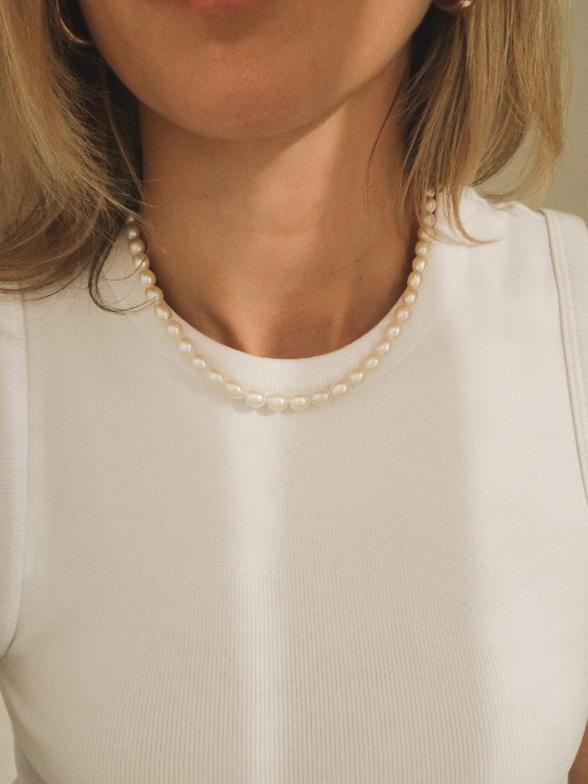 Small pearl halsketting