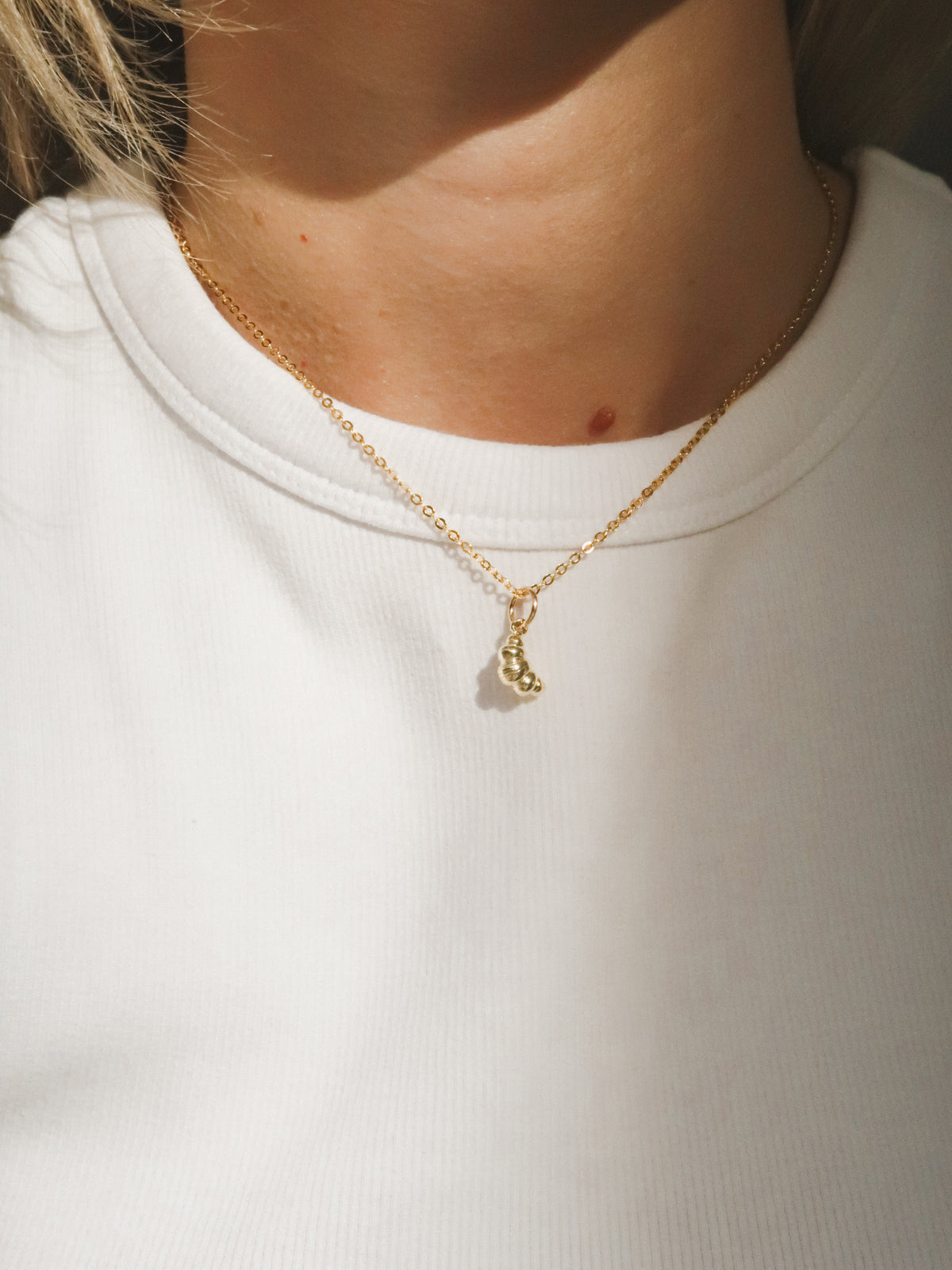 Croissant charm