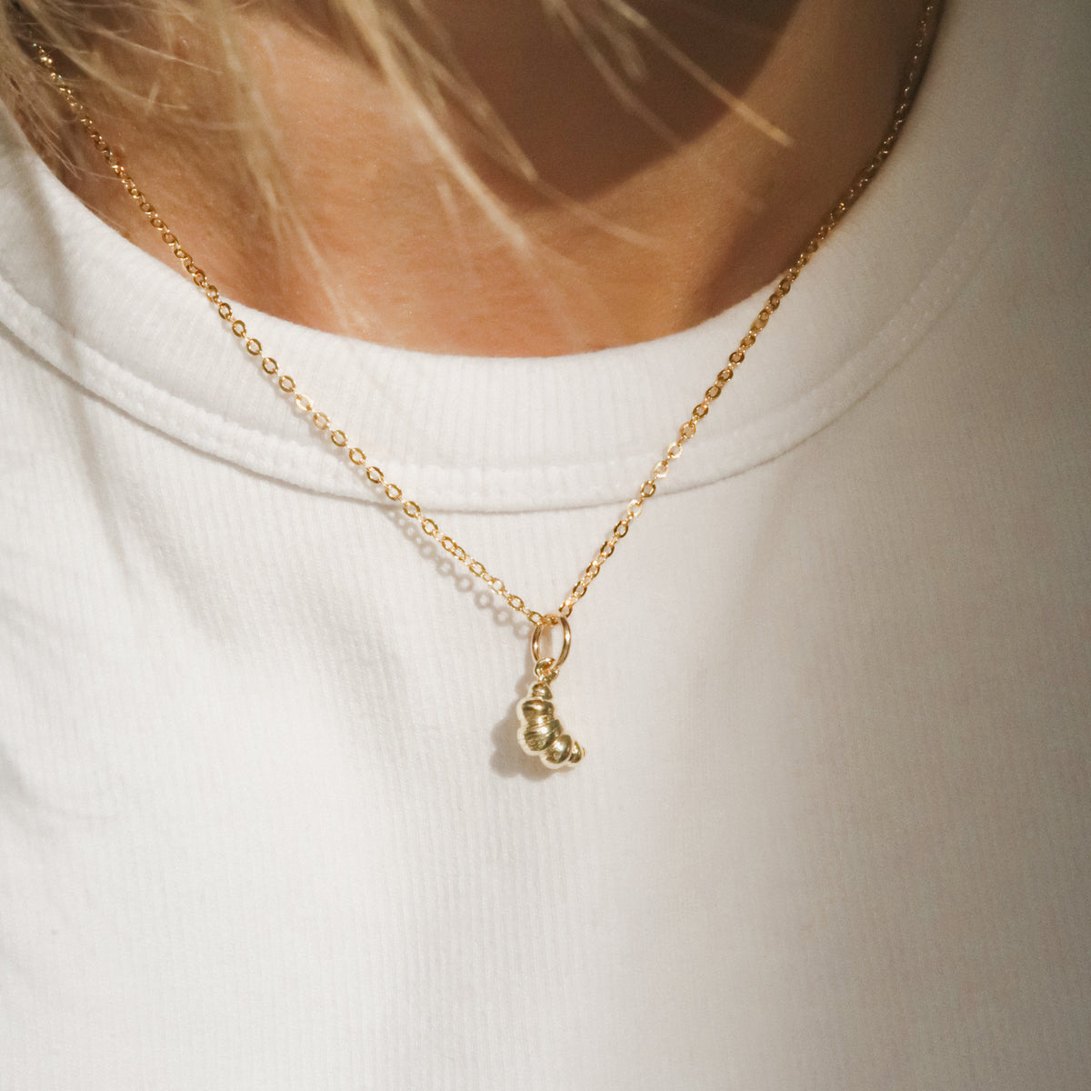 Croissant charm