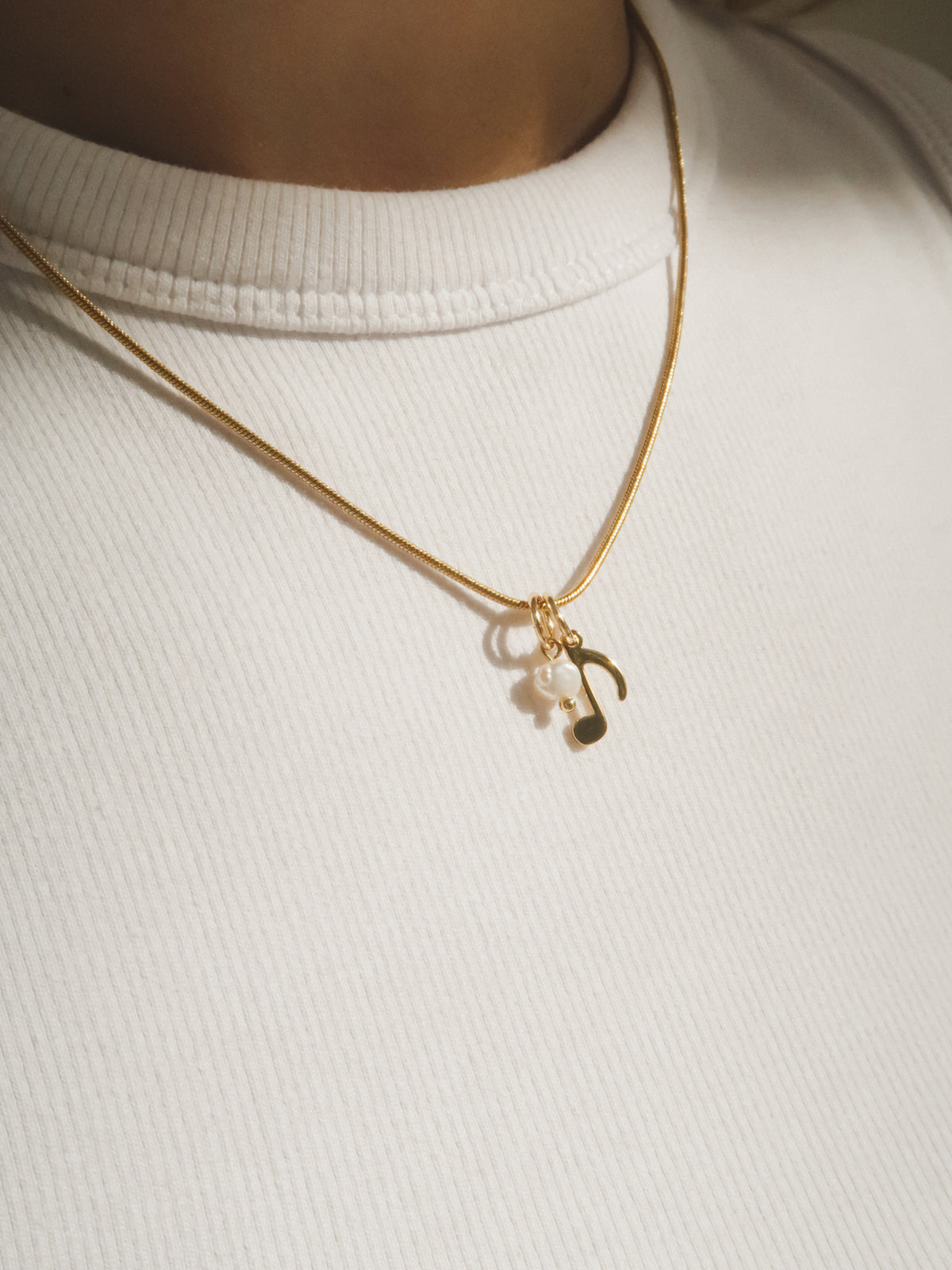 Muzieknoot charm
