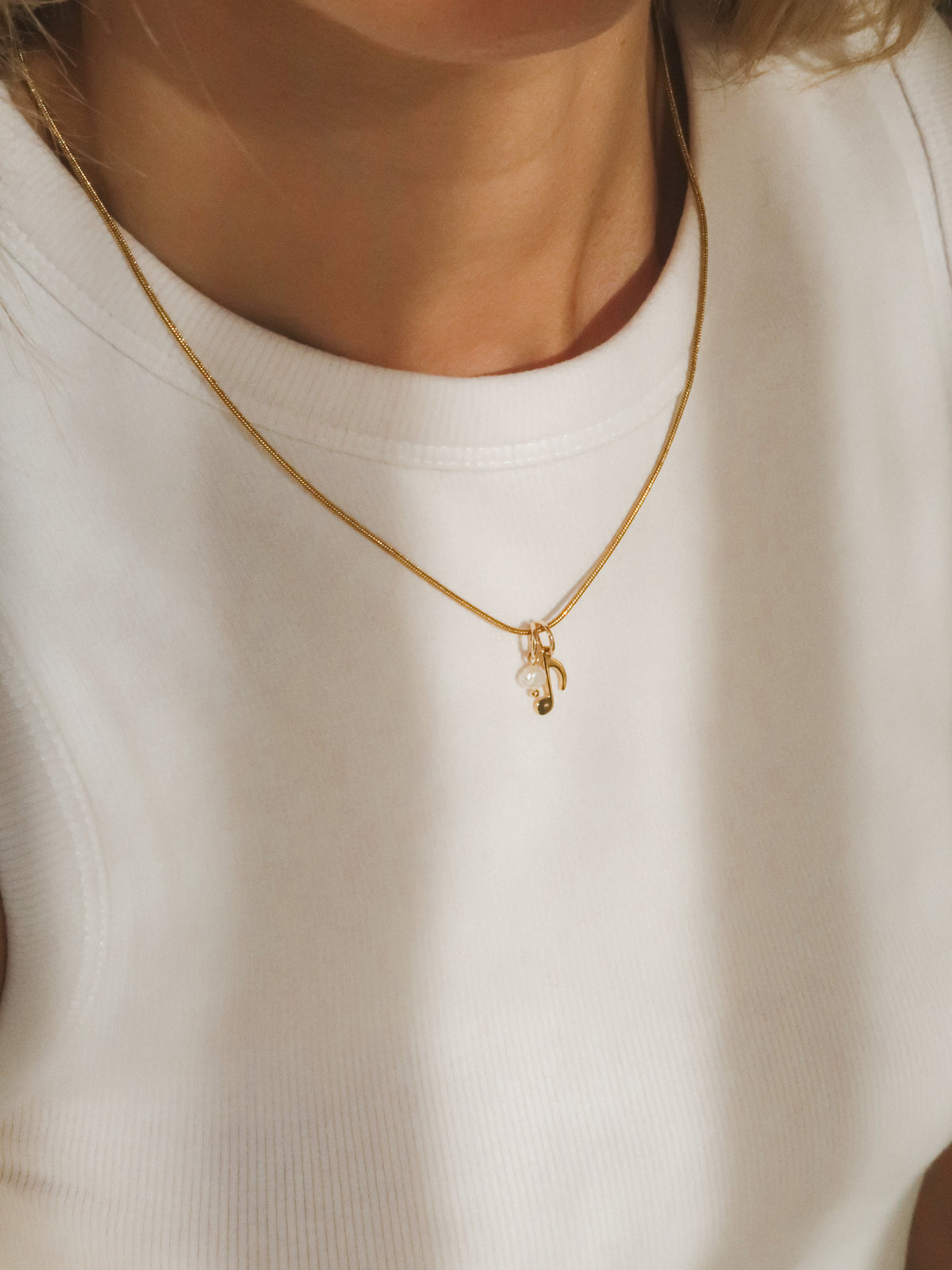 Muzieknoot charm