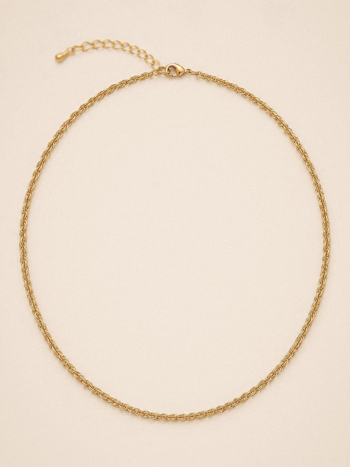 twisted essential halsketting