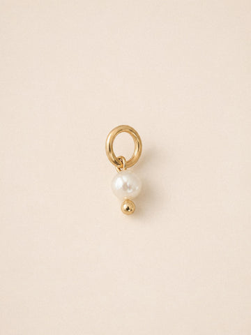 Mini pearl charm