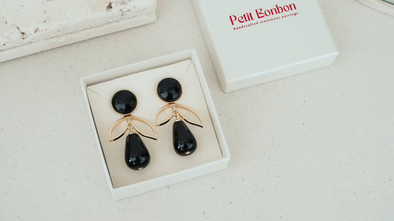 Petit Bonbon gift box met nikkelvrije oorbellen als bedrijfsgeschenk of kerstpakket
