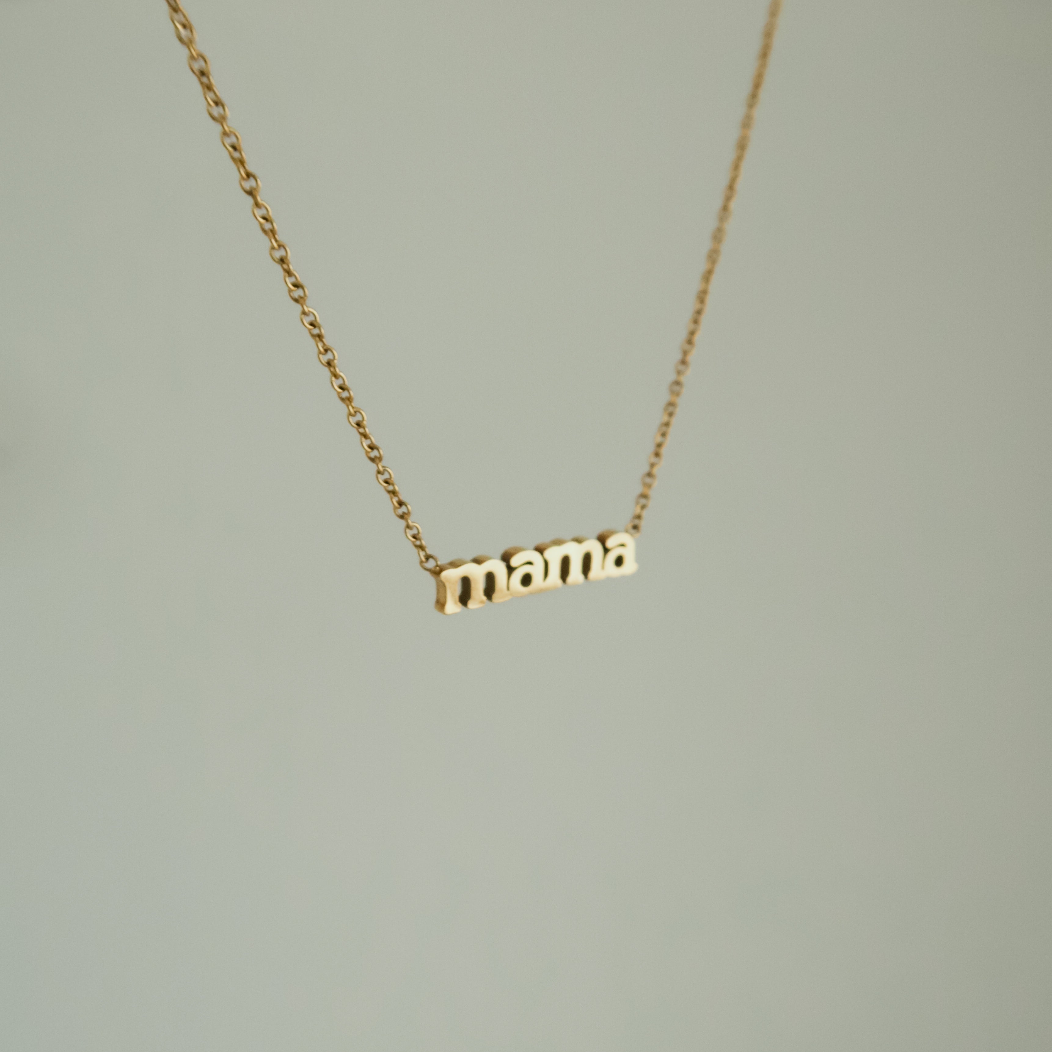 'mama' halsketting - gratis vanaf €100