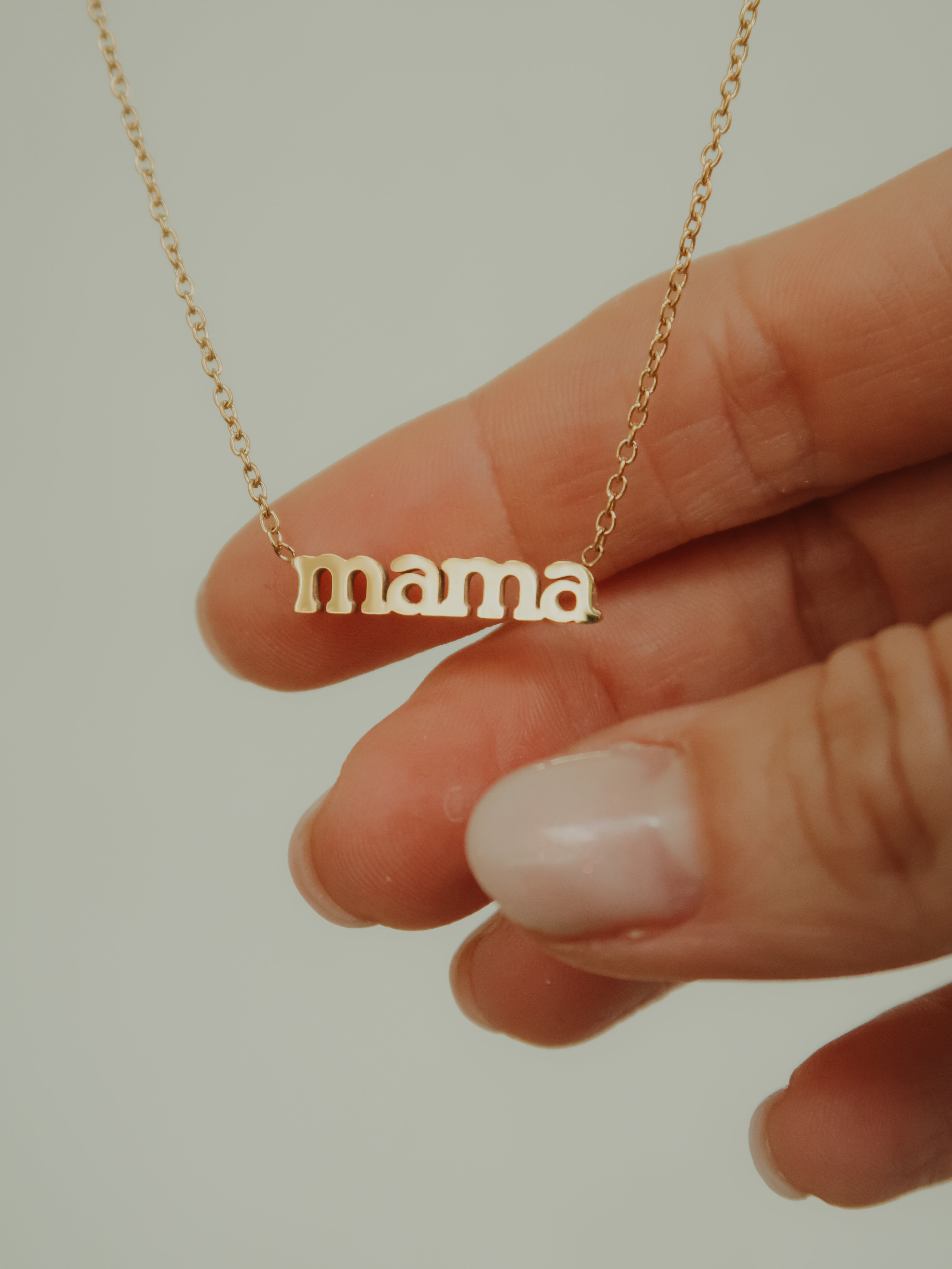 'mama' halsketting - gratis vanaf €100