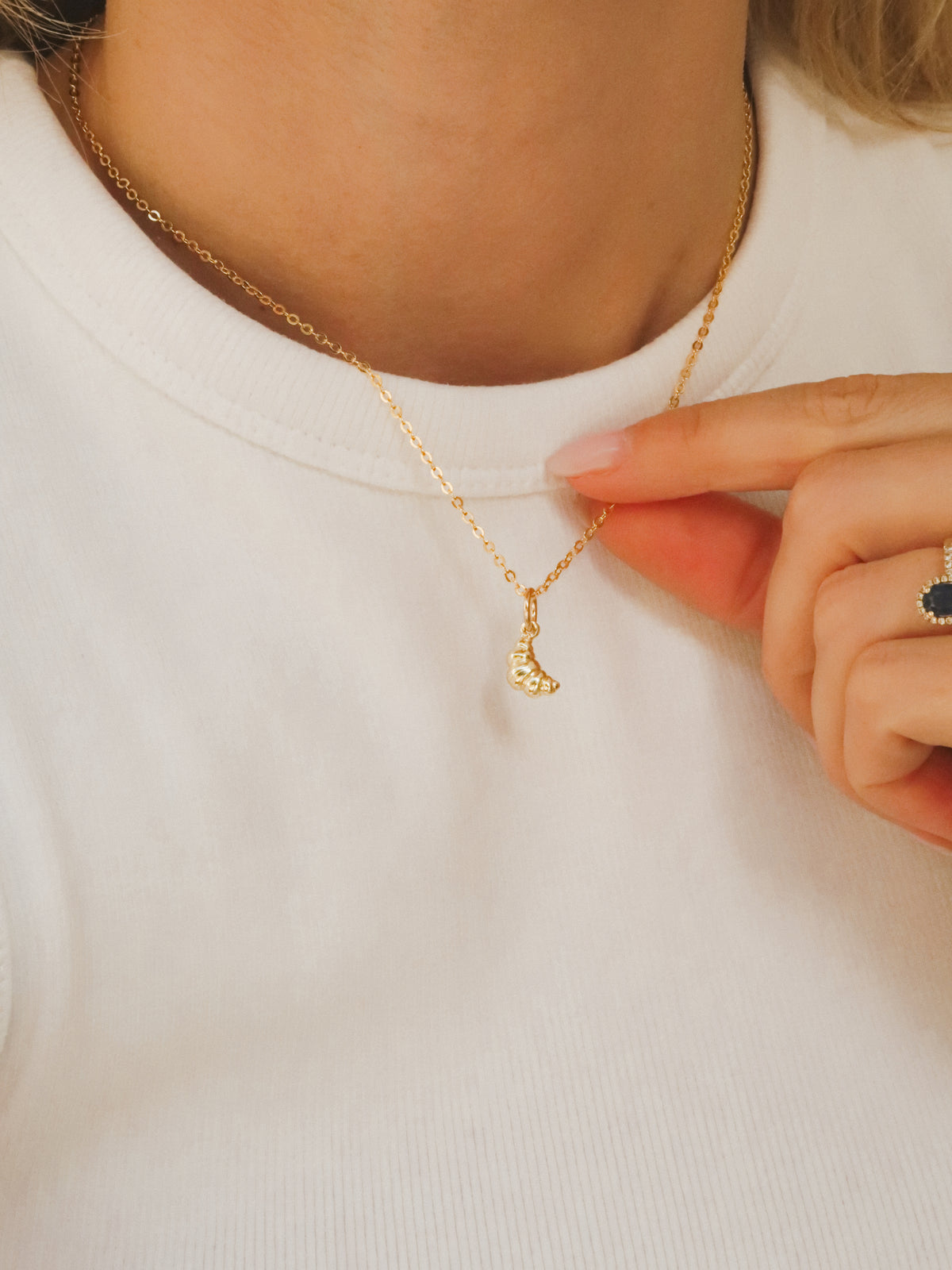 Croissant charm