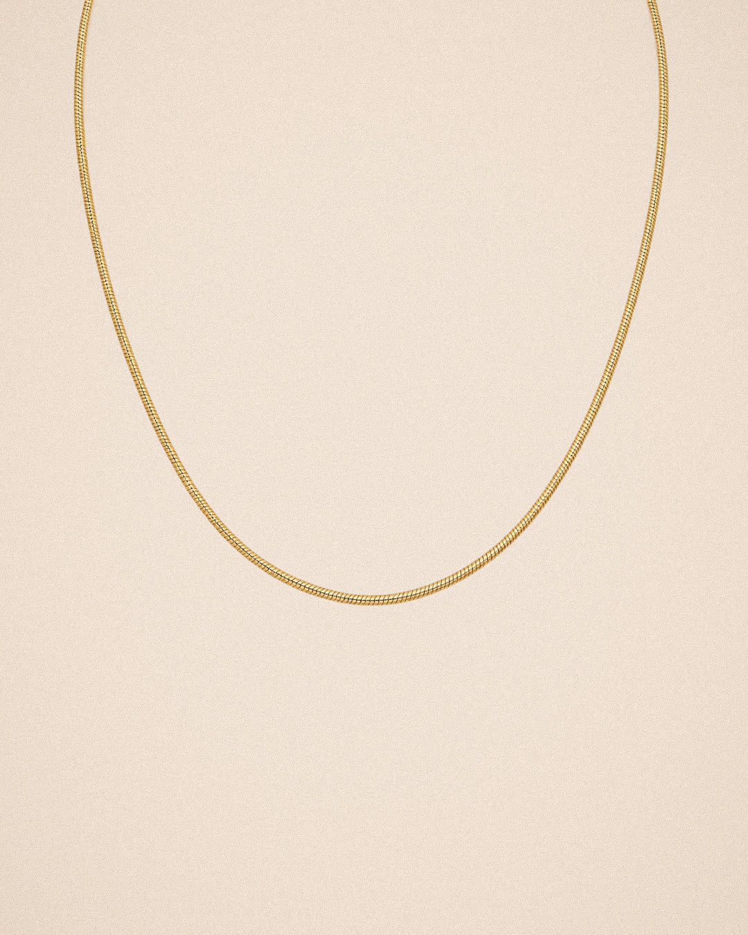 round snake essential halsketting