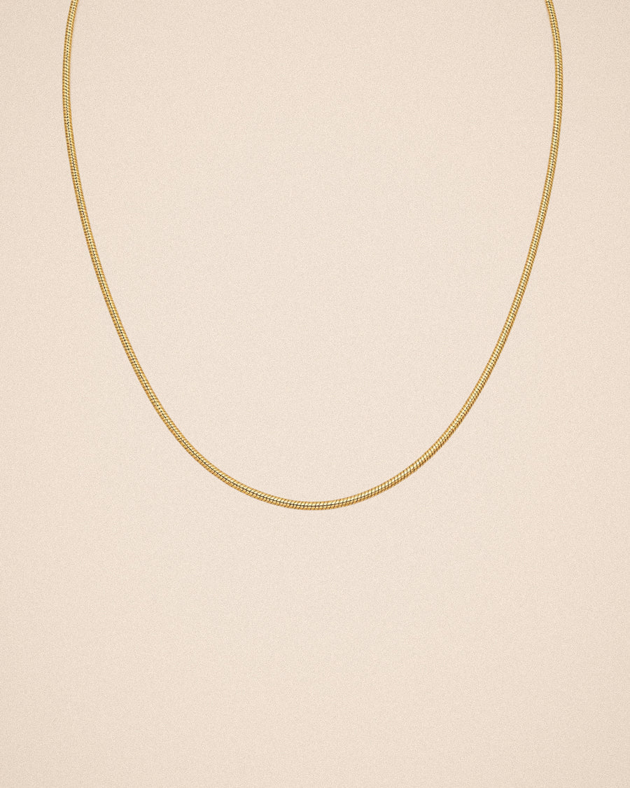 round snake essential halsketting