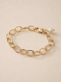 Oval link armband