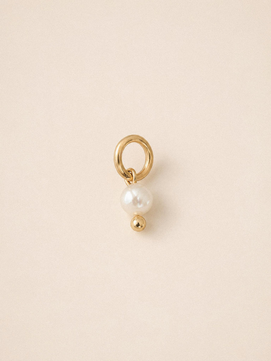 Mini pearl charm