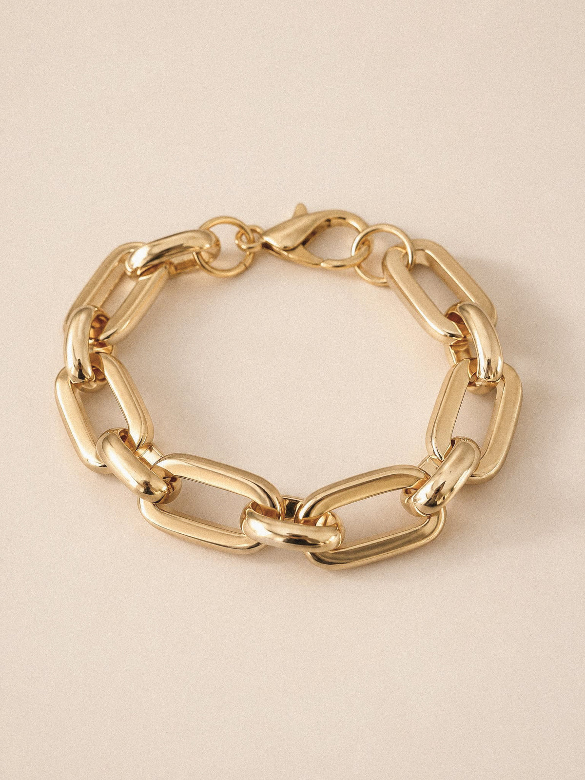Chunky schakel set – halsketting + armband