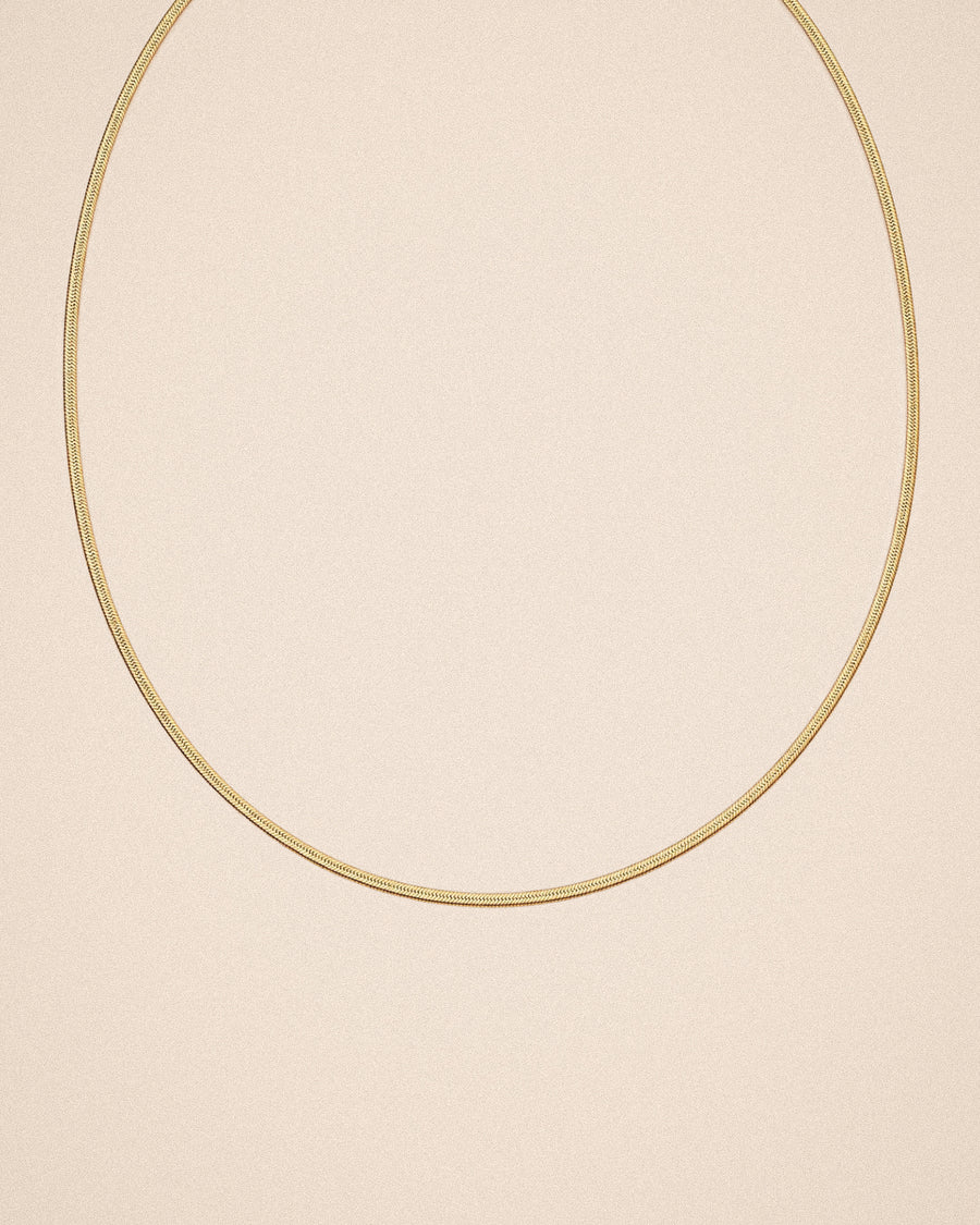 flat snake essential halsketting